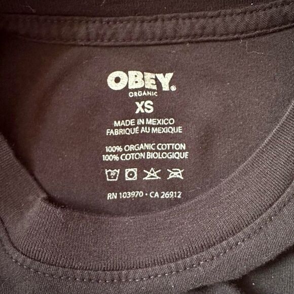 Obey Search & Destroy Battle Panther Vintage Inspired T-Shirt Size Extra Small - Picture 6 of 6